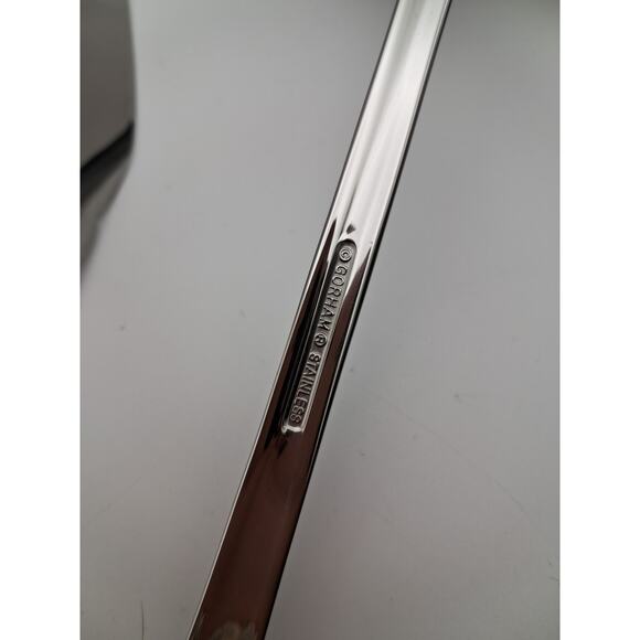 Gorham Studio Oversized Serving 3pc Set 18/10 Stainless Flatware in Box READ SEE - Picture 4 of 10